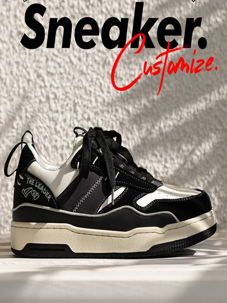 [AMECAJI] Black White Sneaker - 99스트릿
