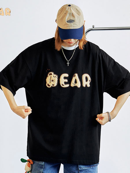 [당일배송] Popo bear Oversize Short Sleeves T - 99스트릿